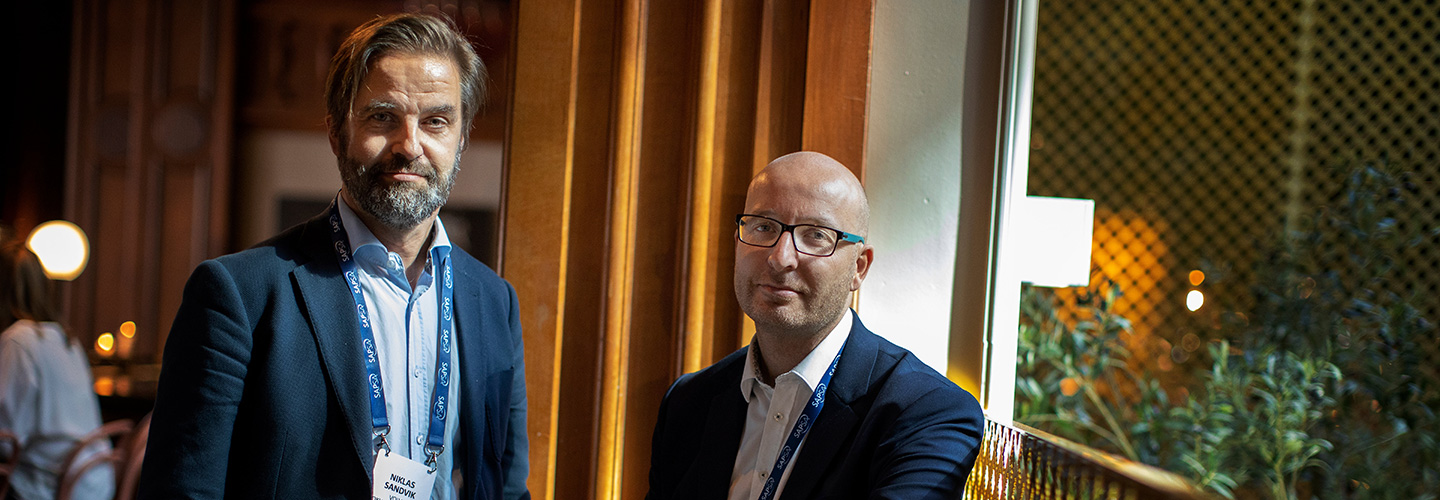 Fokusgruppsledare Niklas och Thomas