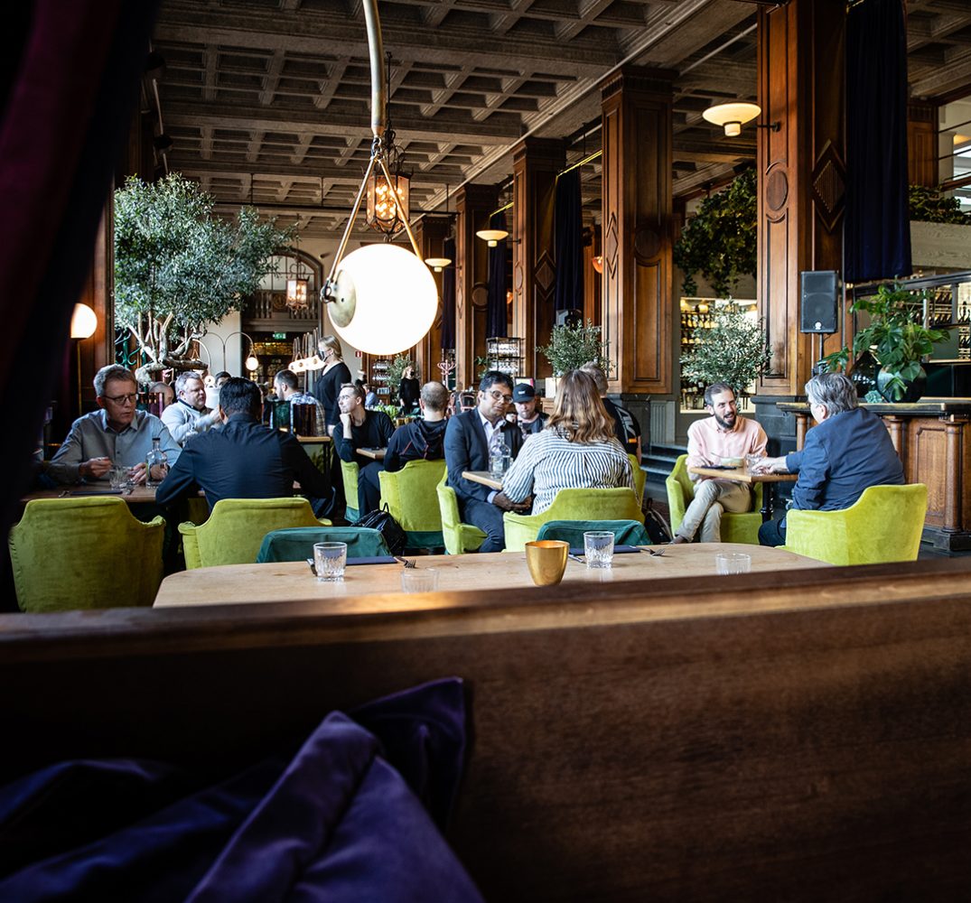 lunchpaus på VårIMPULS i Göteborg 2021