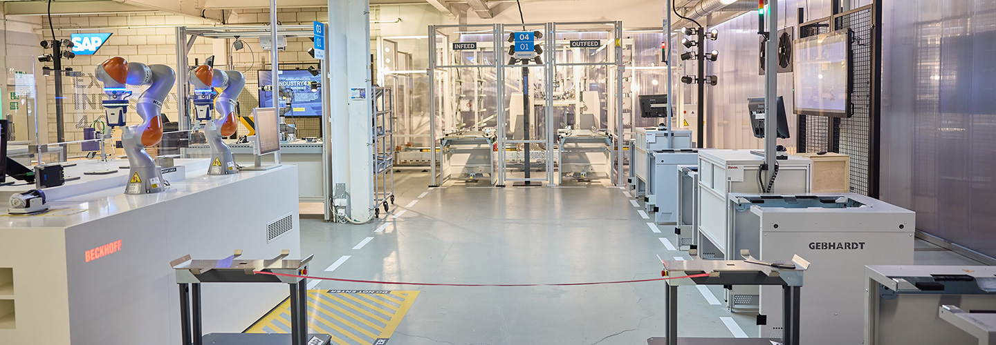 Pop up fabrik på SAP i Walldorf